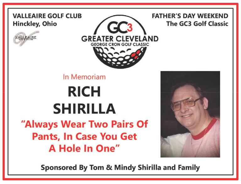 Richard L Shirilla - In Memoriam - The GC3